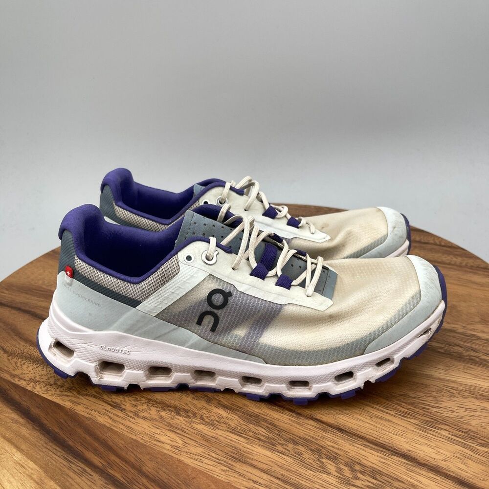 On Cloudvista Shoes Womens Size 8 Frost Mineral Purple Trail Running Hiking